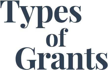 types-of-grants-new Types of Grants