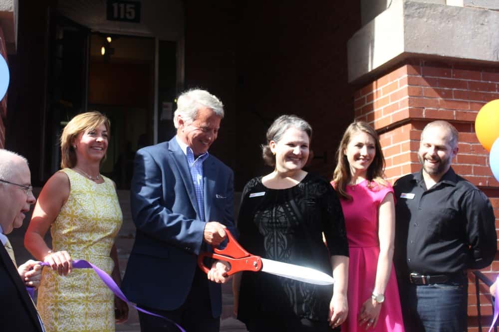 Ausherman Family Foundation Trustees Cut Ribbon at New Spire Spaces