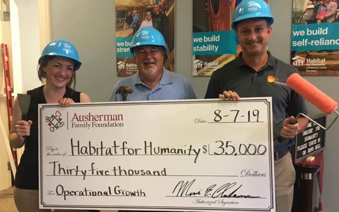 Habitat for Humanity Receives Funding for Operational Growth