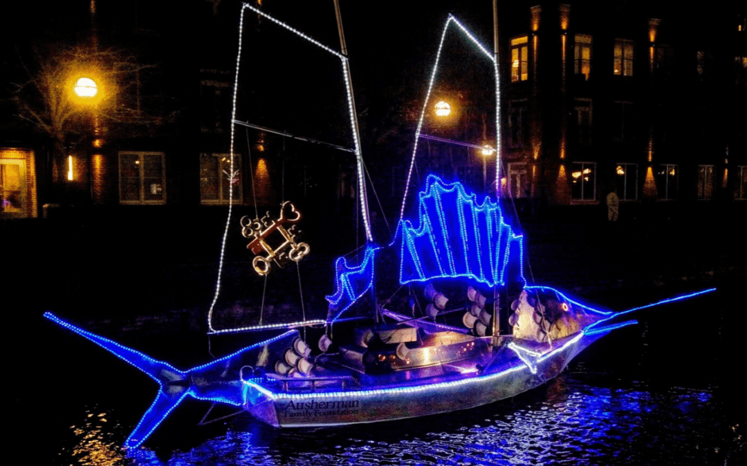 Sailing Through the Winter Solstice Launches 20 Boats In Carroll Creek