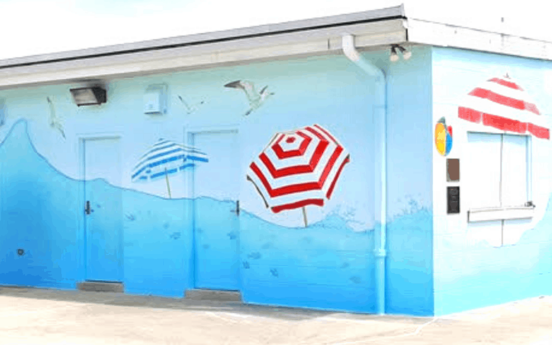 Emmitsburg Pool Mural Completed