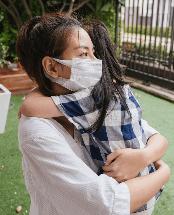COVID Hug Mom COVID Hug Mom