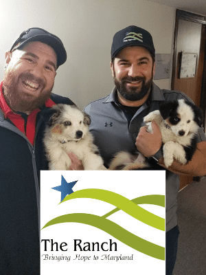 The Ranch 2 men holding puppies 300x400 The Ranch 2 men holding puppies 300×400